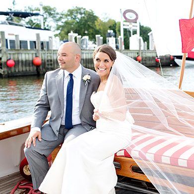 Essex Yacht Club Wedding:
Kara & Josh are Married! 